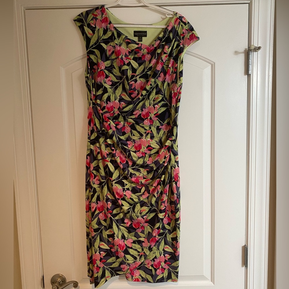 Connected Apparel floral dress size 16